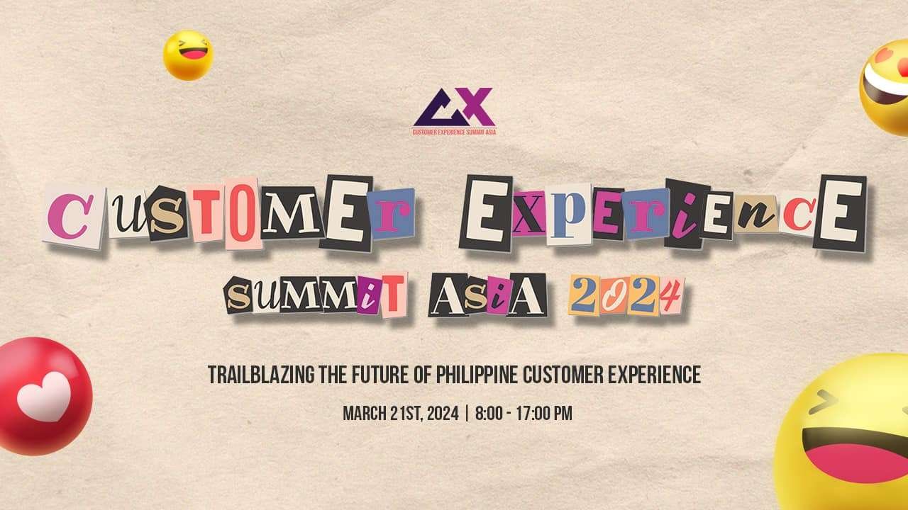 CESA 2024, Trailblazing the future of philippine customer experience poster banner