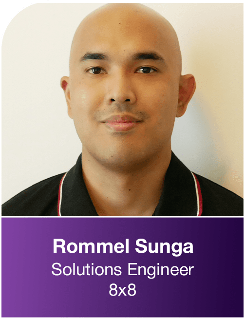 Rommel Sunga, Solutions Engineer at 8x8