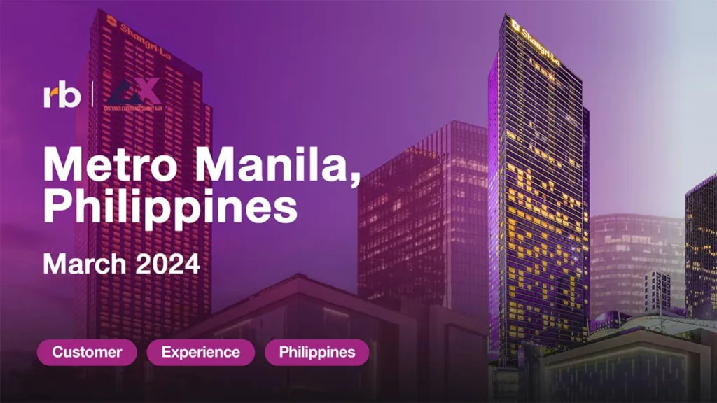 CESA Philippines 2024 banner with "Customer, Experience, and Philippines" written below