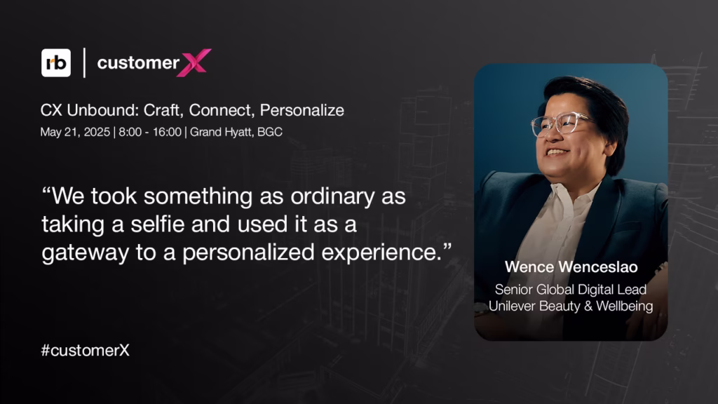 Wence Wenceslao, Senior Global Digital Lead at Unilever Beauty & Wellbeing