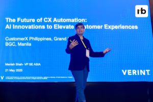 Manish Shah delivering keynote at CustomerX 2025